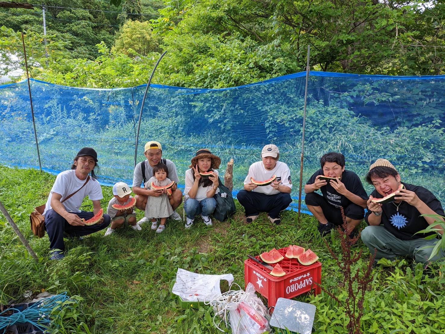 しゃこたん町うまいもの市場農業部 写真
